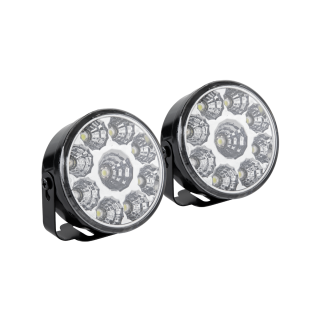 LED valgustus // Light bulbs for CARS // Światła do jazdy dziennej okrągłe (LED 06)