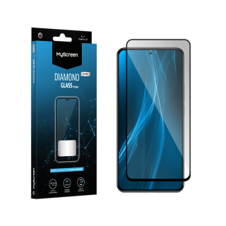 Mobile Phones and Accessories // Phone Screen Protectors // Szkło ochronne MyScreen DIAMOND GLASS LITE edge FULL GLUE czarne Samsung Galaxy S22+/S23+