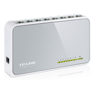 Tinklo įranga // Tinklo jungiklis // TP-LINK TL-SF1008D switch  8 portów, 10/100Mb/s