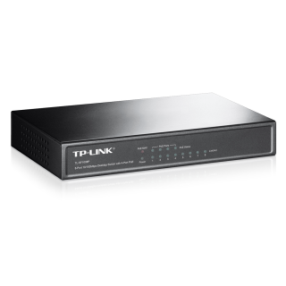 Network equipment // Switches // TP-LINK TL-SF1008P Switch PoE 8x10/100Mbps (4xPoE)