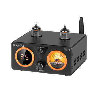 TV, ääni- ja videolaitteet // Kotiteatterilaitteet ja äänentoistolaitteeet // Wzmacniacz lampowy stereo Kruger&amp;Matz model A80-PRO