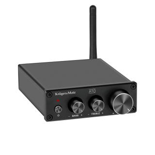 TV, ääni- ja videolaitteet // Kotiteatterilaitteet ja äänentoistolaitteeet // Wzmacniacz stereo Kruger&amp;Matz model A10
