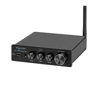 TV, ääni- ja videolaitteet // Kotiteatterilaitteet ja äänentoistolaitteeet // Wzmacniacz stereo Kruger&amp;Matz model A20