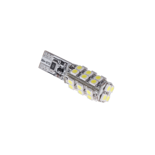 LED Lighting // Light bulbs for CARS // Żarówka LED (Canbus) T10, 28x3228 SMD,  biała