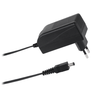 Patareisid, akusid ja laadijaid // Toiteplokid - adapterid, USB-C, USB-A, Lightning kaablid // Zasilacz impulsowy 12V/1.6A (czarny) wtyczkowy