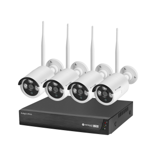 Видео наблюдение // Комплекты видеонаблюдения // Zestaw do monitoringu WiFi Kruger&amp;Matz Connect C200 Tuya