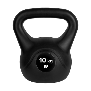 For sports and active recreation // Sport Equipment // Kettlebell bitumiczny 10kg, REBEL ACTIVE