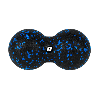 Henkilökohtaiset hoitotuotteet // Hierontalaitteet // Duoball podwójna piłka do masażu 8cm, kolor czarno-niebieski, materiał EPP, REBEL ACTIVE