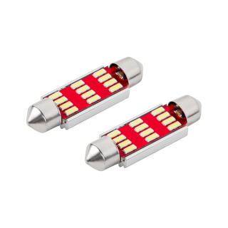 Car and Motorcycle Products, Audio, Navigation, CB Radio // Car Electronics Components : Installation Cables : Fuses : Connectors // Żarówka samochodowa Led SV8.5 (Canbus) T11x41, 12V