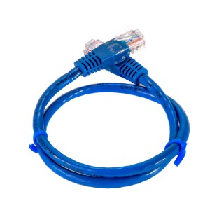 EFB-ELEKTRONIK Patch kabelis Cat5e 0.5 m zils K8094.0 5