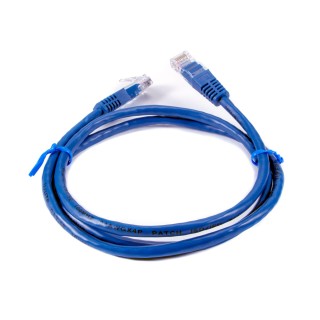 EFB-ELEKTRONIK Patch kabelis Cat5e 1m zils K8094.1