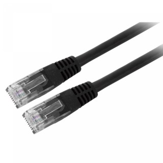 EFB-ELEKTRONIK Patch kabelis Cat6 3m juoda K8100SW.3