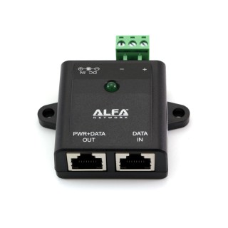 Alfa Network Alfa rūpnieciskais rezerves PoE pārveidotājs Alfa APOE03