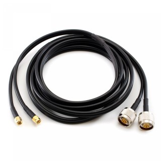 OEM Коаксиальный кабель N Male / SMA Male 5м двойной CC-NM-SM-5-D