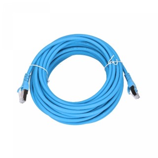 OEM Patch Cable Cat6A 10m blue CAT.6A S/FTP 10M