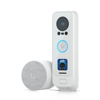 Ubiquiti G4 Doorbell Professional PoE Kit White UVC-G4-DoorBell-Pro-Poe-Kit-White