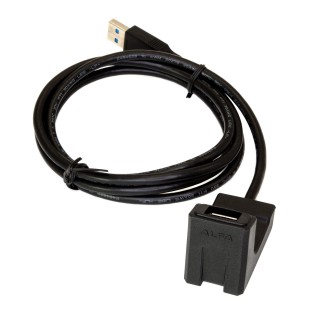 Alfa Network Alfa USB 3.0 dokstacija ar kabeli 1.2m AUSBC-D31