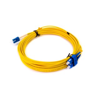 OEM Komutācijas kabelis LC-SC 10m/2mm Duplex SM PCLCSC9D10-2L