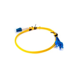 OEM Komutācijas kabelis LC-SC 1m/2mm Duplex SM PCLCSC9D1-2L