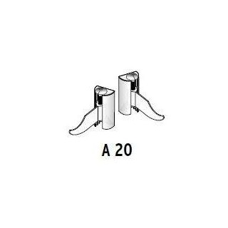 Stiprin.kompl.,regulējams A20 GARDA Stiprinājums A20 alumīnija radiatoram GARDA