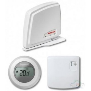 Bezvadu termostats T87RF,relejs,RFG100 Bezvadu telpas termostats T87RF, ar releju un interneta moduli