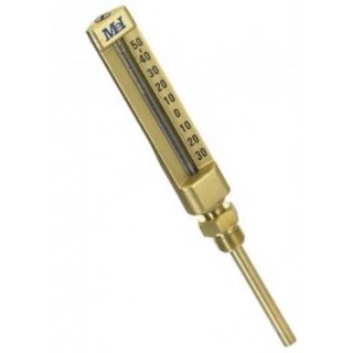 Monobloka termometrs 200*50mm,0..+120°C,vertikāls Monobloka termometrs, vertikāls