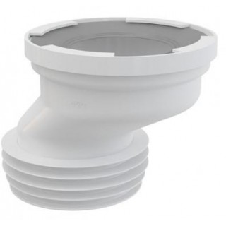 WC pievienojums A991-40 ekscentrs 40mm, Alcadrain WC pieslēgs ekscentrisks A991-40