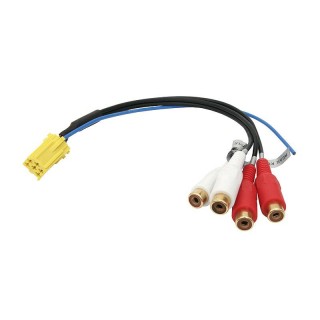 Car and Motorcycle Products, Audio, Navigation, CB Radio // ISO connectors and cables for the car radio // 0078#                Iso`wtyk mini line out