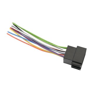 Car and Motorcycle Products, Audio, Navigation, CB Radio // ISO connectors and cables for the car radio // 01041# Iso gniazdo głośnikowe i zasilające zesp.  polski