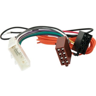 Car and Motorcycle Products, Audio, Navigation, CB Radio // ISO connectors and cables for the car radio // 0714# Samochodowy adapter nissan navara-iso