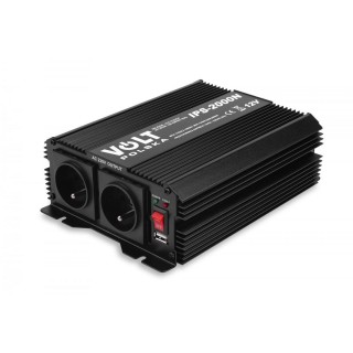 Car and Motorcycle Products, Audio, Navigation, CB Radio // Goods for Cars // Przetwornica napięcia volt ips 2000 n 12/230v (1000/2000w) + usb