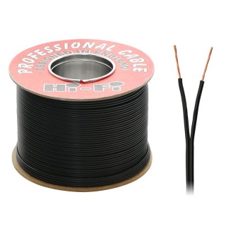 Akustiskais audio sistēmu kabelis un vads. Skaļruņu kabelis // 4150#                Przewód smyp 2 x 0.35 czarny