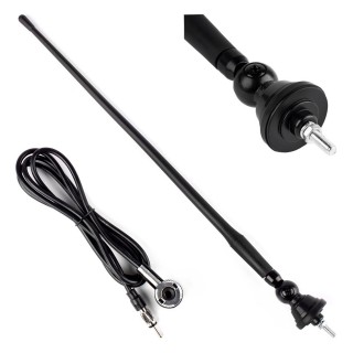 Car and Motorcycle Products, Audio, Navigation, CB Radio // Car Radio and TV antennas and accessories // Antena samochodowa 34 cm 5 mm adapter ant02 amio-001049