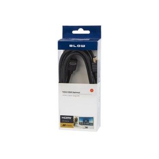 Koaksialinių kabelių sistemos // HDMI, DVI, AUDIO jungiamieji laidai ir priedai // 92-604# Przyłącze hdmi-hdmi classic kątowe 3m