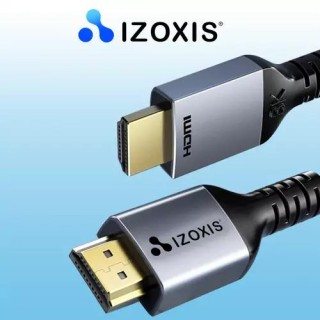 Koaksiālo kabeļi 75 Ohm, 50 Ohm un Televīzijas aksesuāri // HDMI, DVI, Audio savienotājkabeļi un aksesuāri // Kabel HDMI 8K 2m