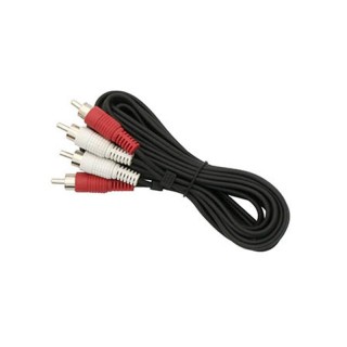 Koaksialinių kabelių sistemos // HDMI, DVI, AUDIO jungiamieji laidai ir priedai // 4308# Przyłącze 2xrca "j"  1.8m