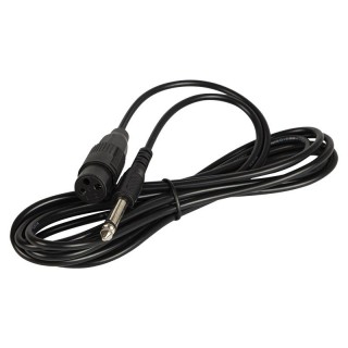Koaksialinių kabelių sistemos // HDMI, DVI, AUDIO jungiamieji laidai ir priedai // 4361# Przyłącze wtyk 6,3mn-wtyk mikrofonowy xlr 3m