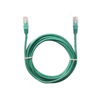 LAN datortīkli // Savienotājvadi (patch cords) Datortīkliem | LAN komutācijas kabeļi // 2740# Przyłącze patchcord utp  3,0m zielony