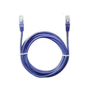 Структурированные кабельные системы // Коммутационный кабель Патч-корд для ЛВС // 2753# Przyłącze patchcord utp  1,0m niebieski