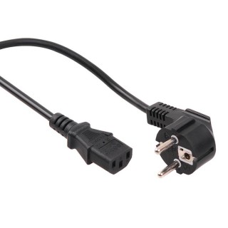 Tietokoneen osia ja lisävarusteita // PC/USB/LAN-kaapelit // Kabel zasilający Maclean, 3 pin, wtyk EU, 5m, MCTV-801