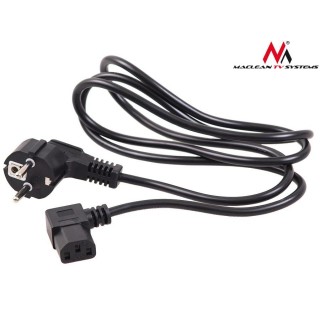 Computer components and accessories // PC/USB/LAN cables // MCTV-802 42166 Kabel zasilający kątowy 3 pin 1,5m wtyk EU
