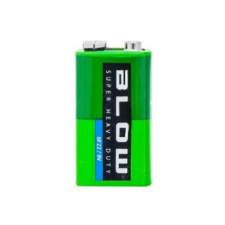 Baterijas, akumulatori, barošanas bloki un adapteri // Baterijas un lādētāji uz pasūtījumu // 82-509# Bateria  blow super heavy duty 9v 6f22