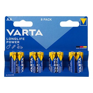 Батарейки и аккумуляторы // AA, AAA и другие размеры // 82-647# Bateria alkaliczna aa 1.5 lr6 varta longlife power