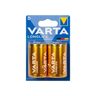 Батарейки и аккумуляторы // AA, AAA и другие размеры // 82-649# Bateria alkaliczna d 1.5 lr20 varta longlife