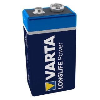 Baterijas, akumulatori, barošanas bloki un adapteri // Baterijas un lādētāji uz pasūtījumu // Bateria 6LR61 R-9 9V alkaliczna Varta Longlife Power
