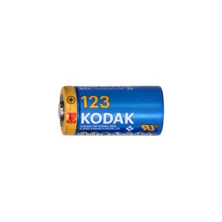 Baterijas, akumulatori, barošanas bloki un adapteri // Baterijas un lādētāji uz pasūtījumu // Bateria Kodak Max lithium 123LA, 1 szt.
