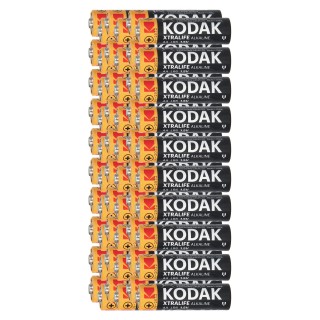 Akumuliatoriai ir baterijos // AA, AAA ir kiti dydžiai // Baterie Kodak XTRALIFE Alkaline AA LR6, 60 szt.