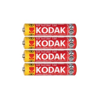 Baterijas, akumulatori, barošanas bloki un adapteri // Baterijas un lādētāji uz pasūtījumu // Baterie Kodak ZINC Super Heavy Duty AAA LR03, 4 szt. folia