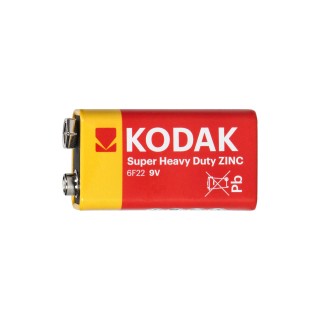 Baterijas, akumulatori, barošanas bloki un adapteri // Baterijas un lādētāji uz pasūtījumu // Bateria Kodak ZINC Super Heavy Duty 9V R9, 1 szt.