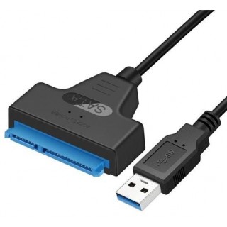 Datortehnikas komponentes un aksesuāri // Datora/USB/LAN kabeļi // Adapter USB to SATA 3.0
